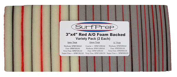 SPESS3X4CV Surfprep Electric Sanding System - Foam Variety Pack