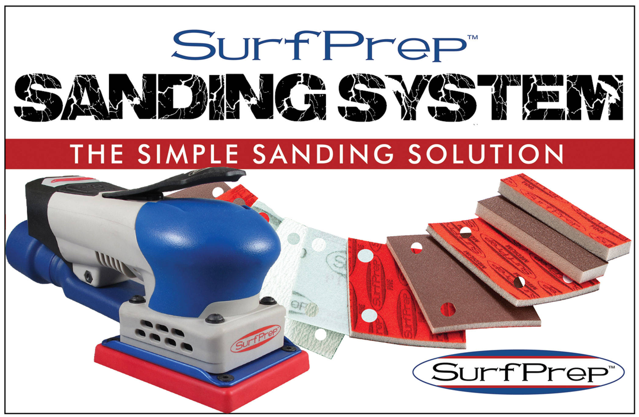 SPESS3X4CV Surfprep Electric Sanding System _ Its a simple Solution