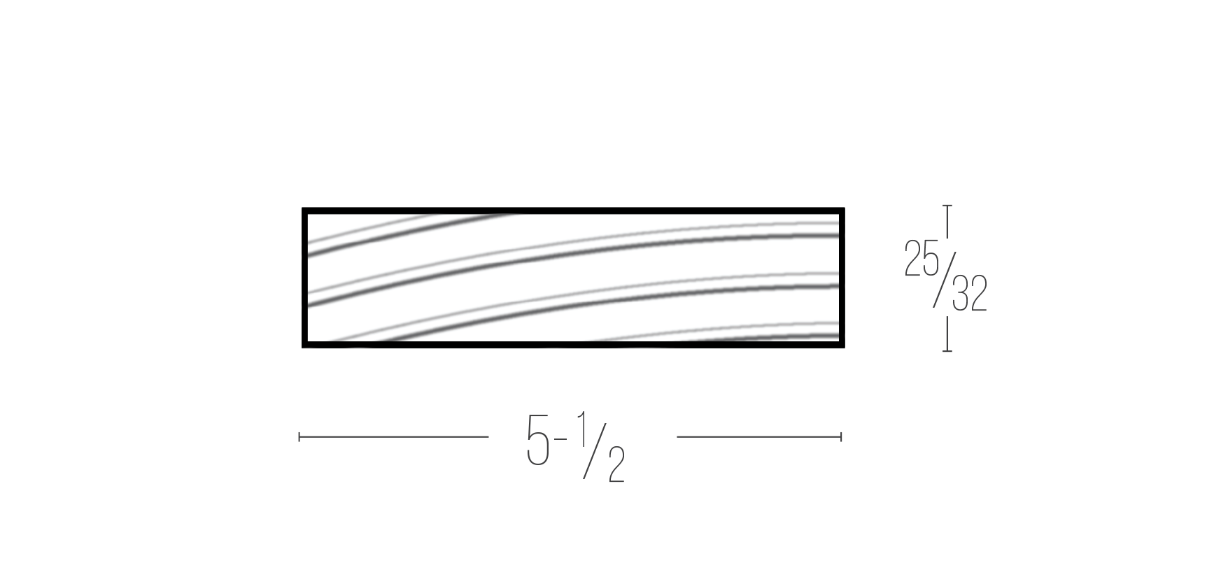 1 X 6 Dimensions